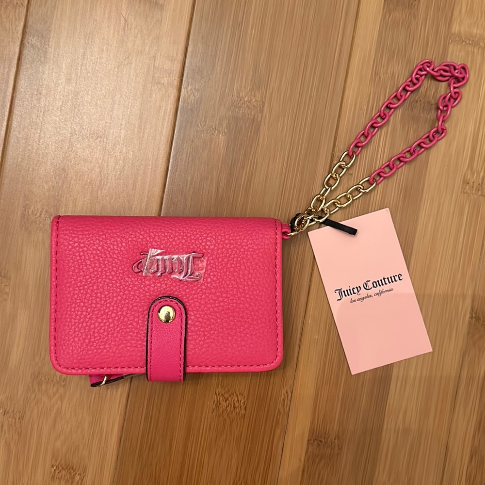 Juicy Couture Pink Card Wallet